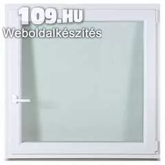 Műanyag bukó-nyíló ablak 120x120