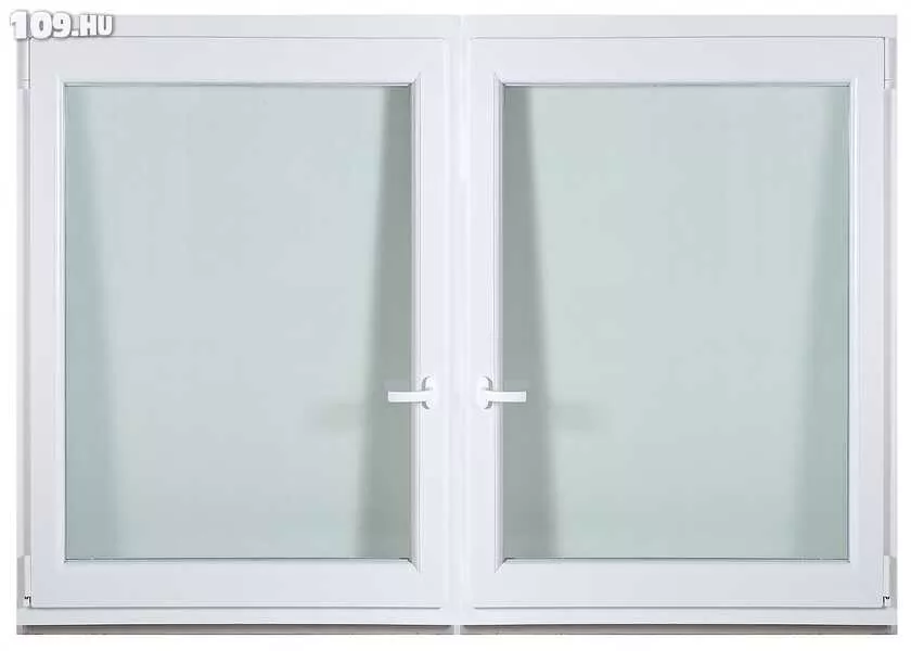 Műanyag kétszárnyú bukó-nyíló ablak 210x150