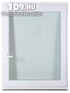 Műanyag bukó-nyíló ablak 90x120